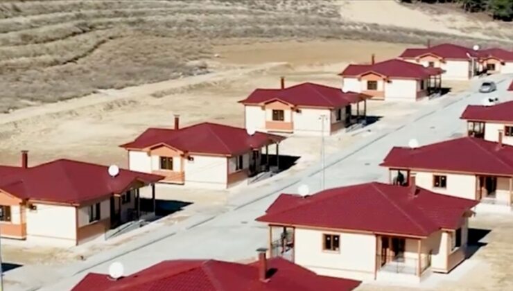 Deprem bölgesindeki çelik köy evlerinin ilk etabı 6 Şubat’ta teslim edilecek
