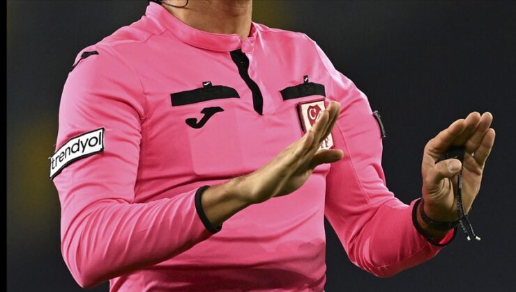 Süper Lig’in 23. haftasında oynanacak maçları yönetecek hakemler açıklandı