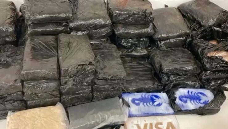 “Narkogüç-45” operasyonunda 109 kilogram kokain ele geçirildi