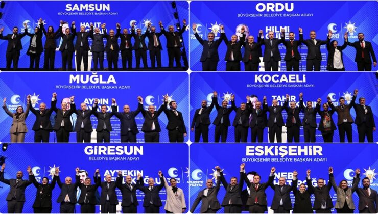 AK Parti’nin büyükşehir belediye başkan adayları belli oldu