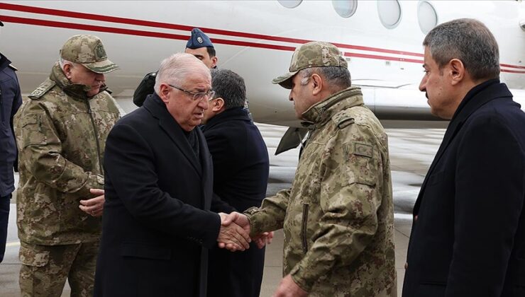 Bakan Güler, Orgeneral Gürak ve Kuvvet Komutanları Şırnak’a gitti