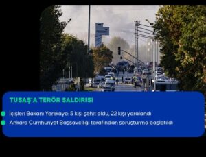 TUSAŞ Kahramankazan yerleşkesine terör saldırısı