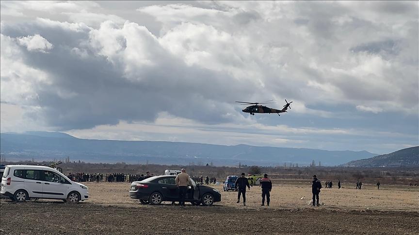 Isparta’da askeri helikopterin düşmesi sonucu 5 asker şehit oldu