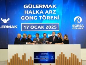Borsa İstanbul’da gong Gülermak için çaldı