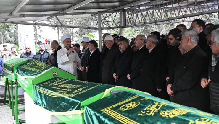 Kartalkaya’daki otel yangınında hayatını kaybeden Doğan ailesi son yolculuğuna uğurlandı