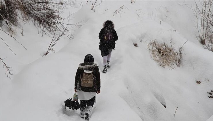 Samsun, Sinop ve Kastamonu’da eğitime kar engeli