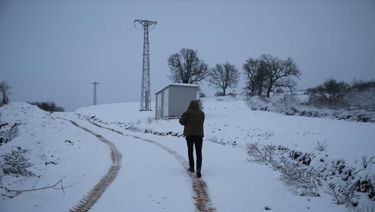 Edirne ve Bolu’da kar etkili oluyor