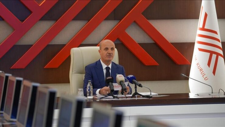 YÖK Başkanı Özvar, “Türkiye Üniversite Deneyim Araştırması” programında konuştu
