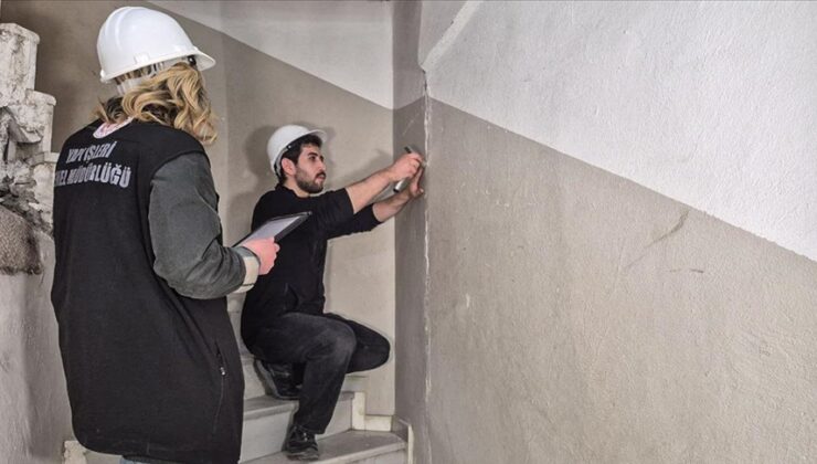 İstanbul’daki hasar tespit çalışmalarında 15 bin 13 bina incelendi