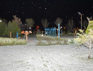 Ankara’nın yüksek kesimlerinde kar etkili oldu