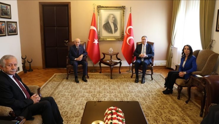 MHP Genel Başkanı Bahçeli, DEM Parti heyetiyle görüştü