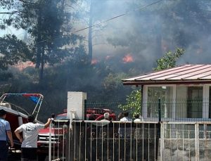 Marmaris’te çıkan orman yangını kontrol altına alındı