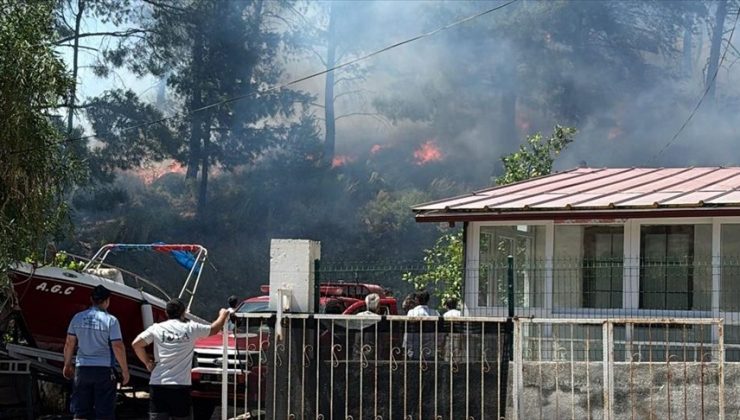 Marmaris’te çıkan orman yangını kontrol altına alındı