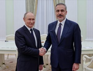 Dışişleri Bakanı Fidan, Rusya Devlet Başkanı Putin tarafından kabul edildi