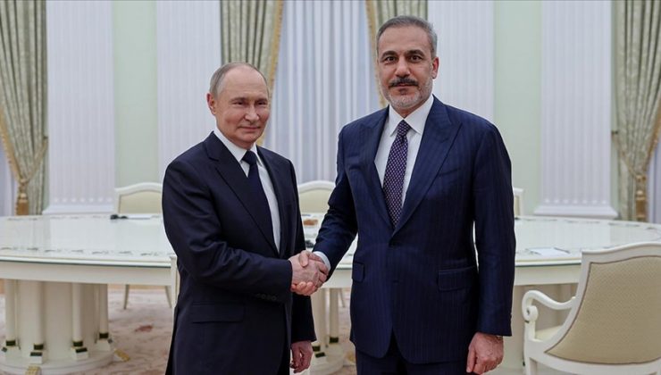 Dışişleri Bakanı Fidan, Rusya Devlet Başkanı Putin tarafından kabul edildi