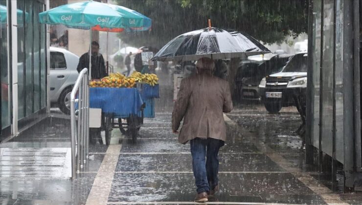 Doğu Akdeniz ve Hatay’ın kuzeyi için kuvvetli sağanak uyarısı