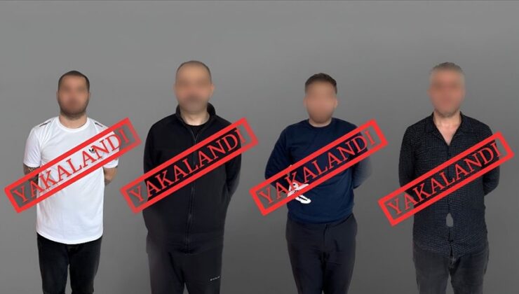 Kırmızı bültenle aranan 4 şüpheli Gürcistan’da yakalanarak Türkiye’ye getirildi