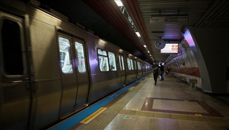 Yenikapı-Hacıosman Metro Hattı’nda bazı istasyonlar işletmeye kapatıldı