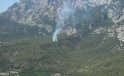 Antalya’da çıkan orman yangınına müdahale ediliyor