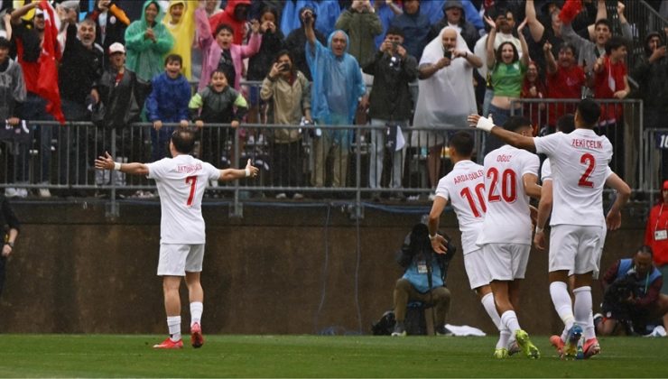 A Milli Futbol Takımı, hazırlık maçında ABD’yi 2-1 mağlup etti