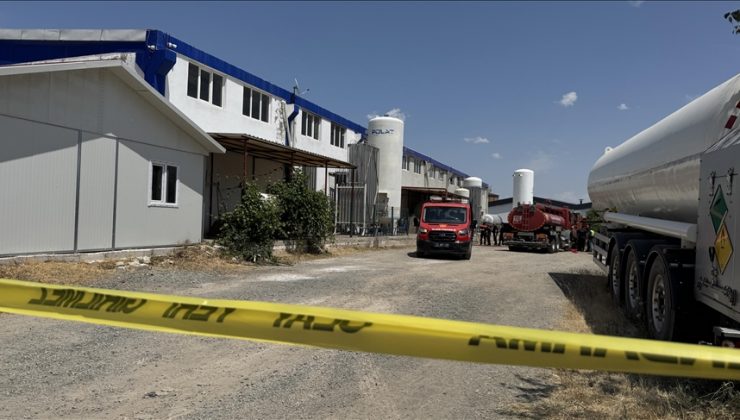 Elazığ’da oksijen ve asetilen gazı dolum tesisinde patlama meydana geldi