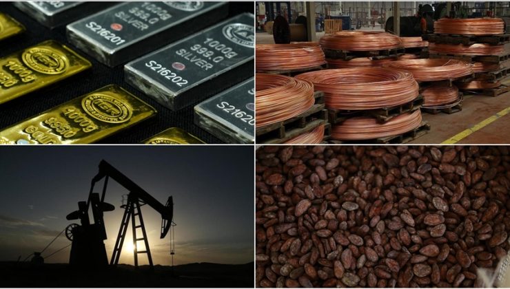 Emtia piyasası geçen ay azalan risk algısıyla yükseldi
