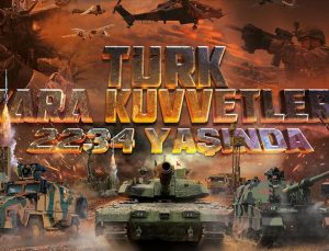 MSB’den Türk Kara Kuvvetlerinin 2234’üncü kuruluş yıl dönümüne ilişkin paylaşım