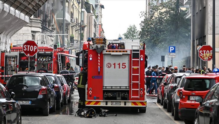 İtalya’daki Tuscia Üniversitesi’nde büyük çaplı yangın çıktı