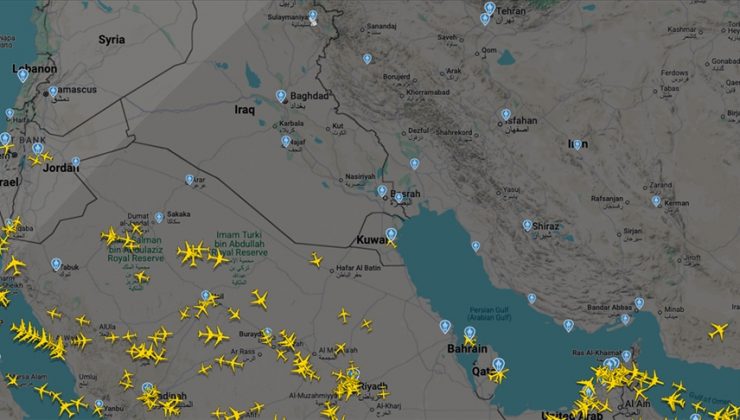 Katar’ın yanı sıra Irak, Kuveyt ve Bahreyn de hava sahasını kapattı