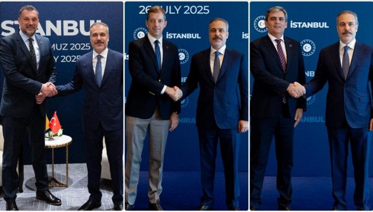 Dışişleri Bakanı Fidan, İstanbul’da Balkan ülkelerinden mevkidaşlarıyla görüştü