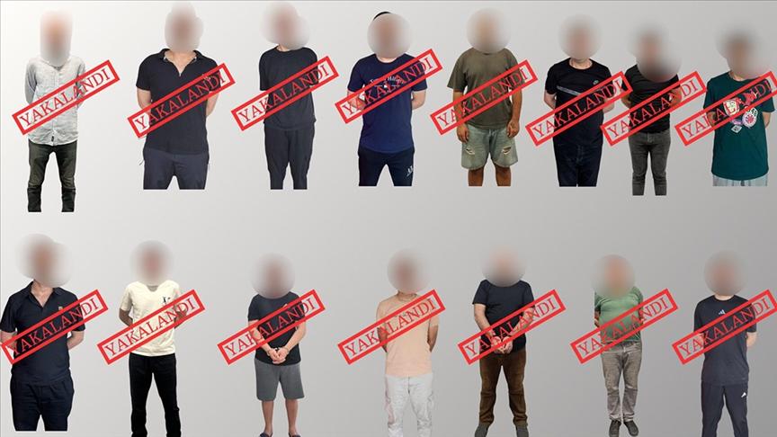 Kırmızı bültenle aranan 14, ulusal seviyede aranan 1 suçlu Türkiye’ye iade edildi