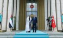 Cumhurbaşkanı Erdoğan, BAE Devlet Başkanı Al Nahyan’ı resmi törenle karşıladı