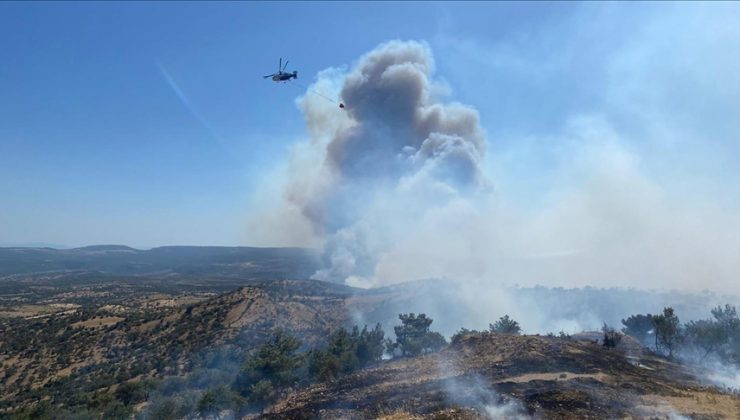 Yurdun çeşitli bölgelerinde çıkan orman yangınlarına müdahaleler devam ediyor