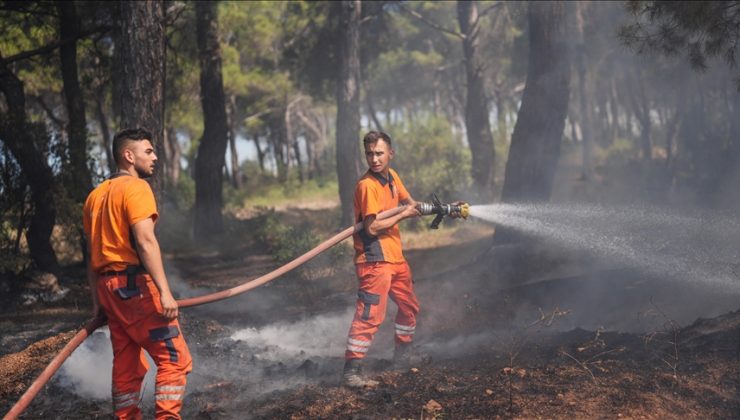 “Alev savaşçıları”ndan İzmir’deki ormanlar için yoğun mücadele