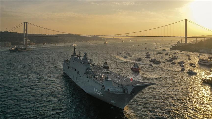 “Mavi vatan”ın muhafızları yarın İstanbul’u selamlayacak