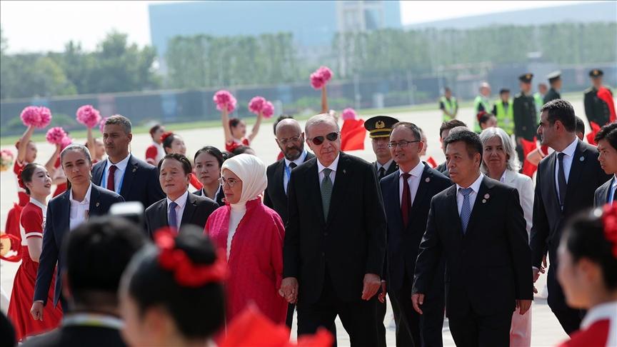 Cumhurbaşkanı Erdoğan, Çin’de