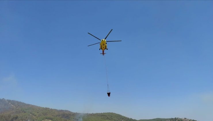 Denizli, Bartın ve Karabük’teki orman yangınlarına müdahaleler sürüyor