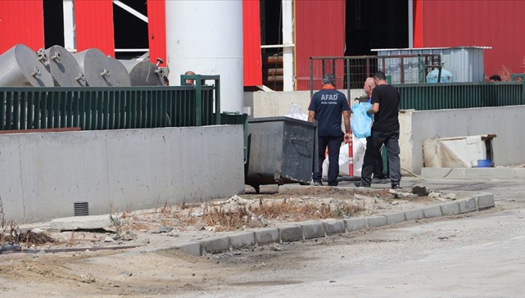 Tekirdağ’da anestezi gazı üreten fabrikada meydana gelen patlamada 2 işçi öldü