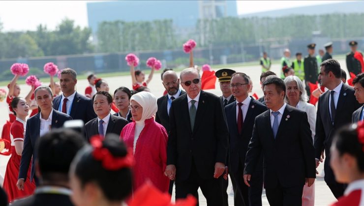 Cumhurbaşkanı Erdoğan, Çin’de