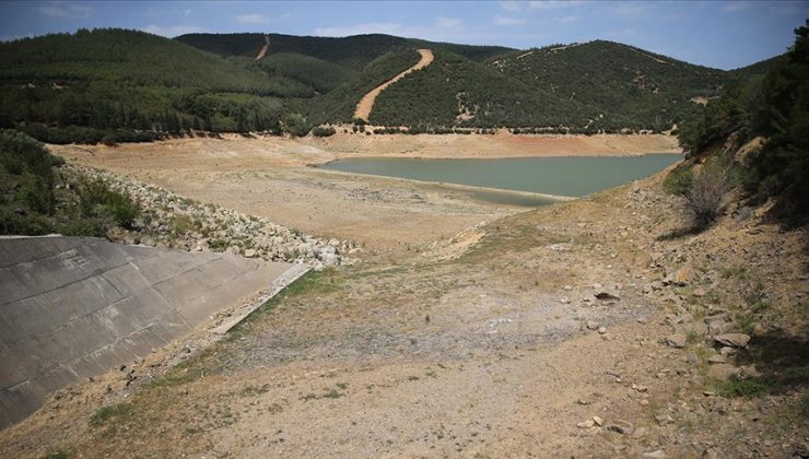 Edirne’de Kadıköy Barajı’nda su seviyesi yüzde 1’in altına düştü