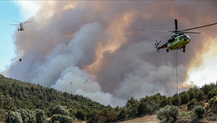 Bursa ve Hatay’daki orman yangınlarına müdahale ediliyor