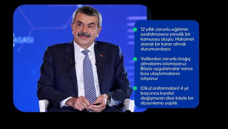 Milli Eğitim Bakanı Tekin: Bu yılı, ‘Her çocuğumuz bir fidan, ilk dersimiz Yeşil Vatan’ mottosuyla başlatacağız