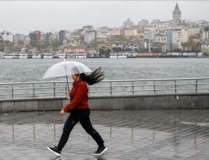 Marmara Bölgesi’nde perşembeden itibaren yağış bekleniyor