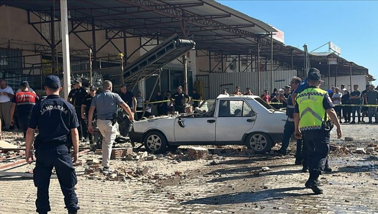 Antalya’da toptancı halindeki patlamada 1 kişi öldü, 3 kişi yaralandı