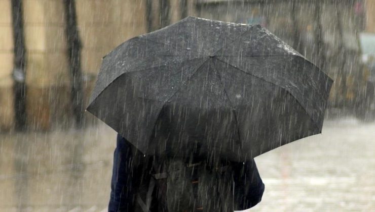 Hafta sonu yurdun batı kesimlerinde sağanak bekleniyor