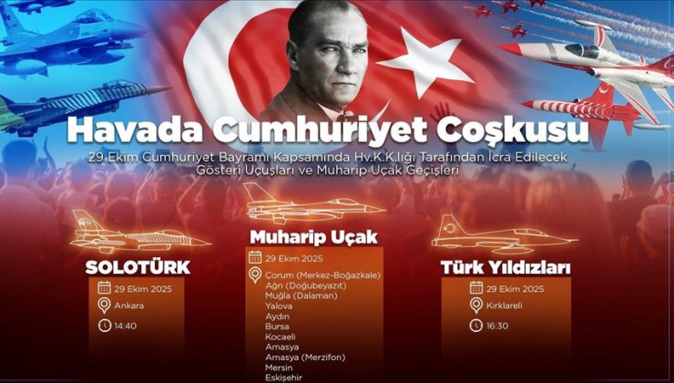 MSB 29 Ekim Cumhuriyet Bayramı’nı ülke genelinde düzenleyeceği etkinliklerle kutlayacak
