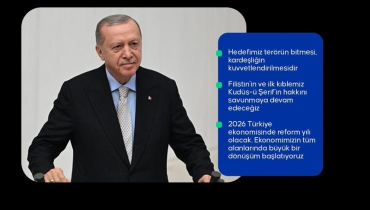 Cumhurbaşkanı Erdoğan: Büyük ve güçlü Türkiye ülküsüne giden yolda hepimiz biriz, beraberiz