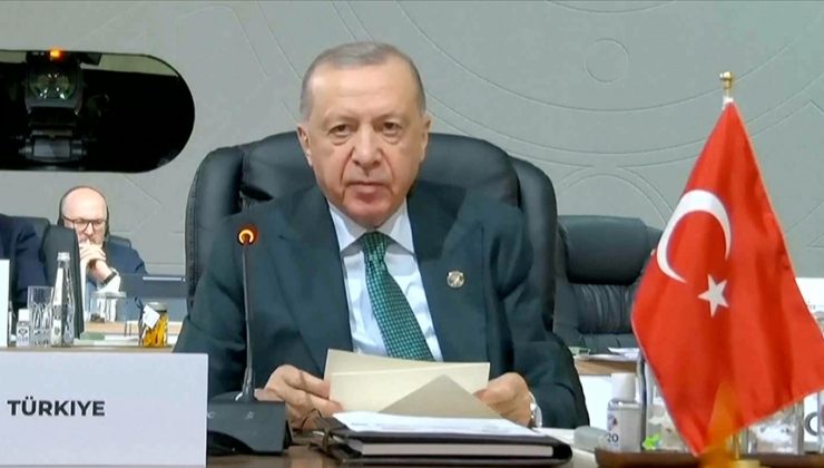 Cumhurbaşkanı Erdoğan: İsrail’in Gazze’de yol açtığı yıkım Filistin’in kalkınma çabalarını 70 yıl geriye götürmüştür
