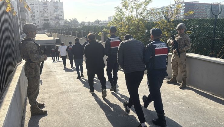 Mersin merkezli operasyonda gözaltına alınan 4’ü hakem 32 şüpheli tutuklandı