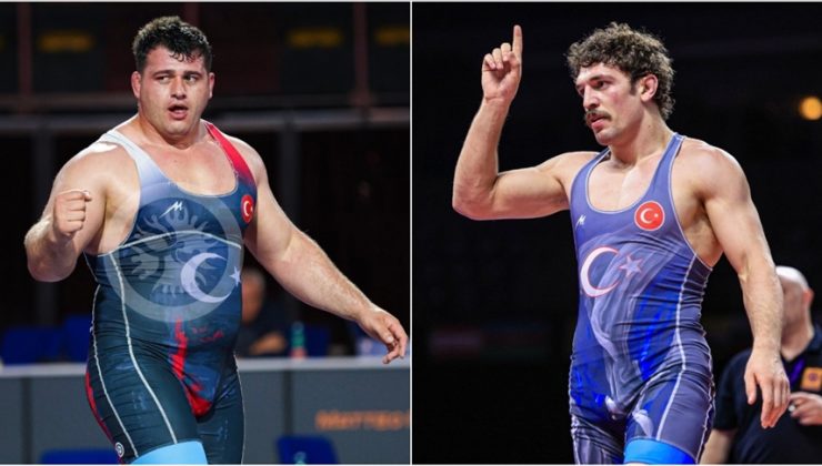 Milli güreşçi Rıza Kayaalp ve Yüksel Sarıçiçek, Zagreb Açık’ta altın madalya kazandı